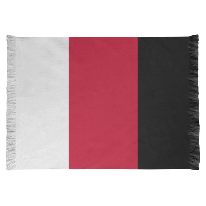 Tapis noir à rayures de hockey national, Oui