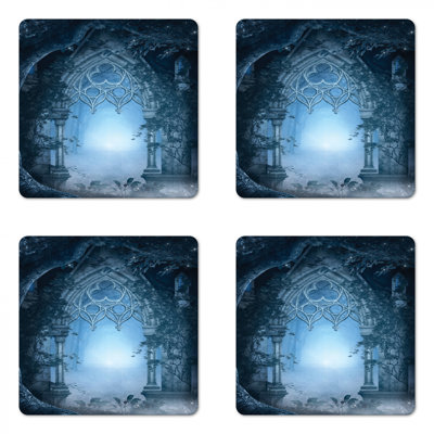 Square 4 Piece Coaster Set