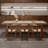 Gray Rectangular Solid wood Butterfly Leaf  Dining Table-1151198950