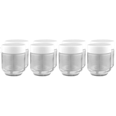Glass Canister - Set of 8