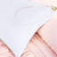 Édredon pour lit simple / simple Blush Blush avec volants et coussins-124539525