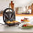 VonShef 10cm Non Stick Electric Grill Sandwich Maker with Lid