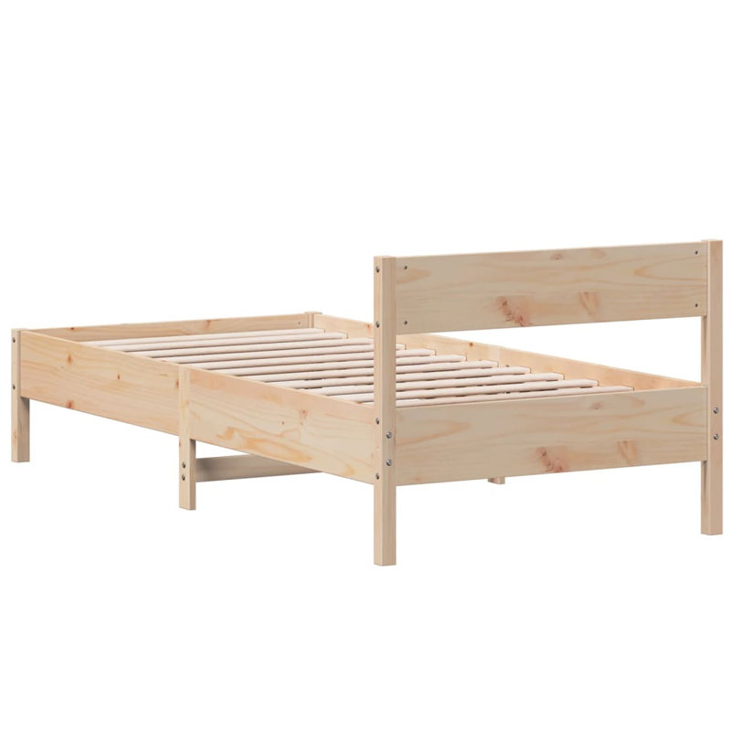 Drawers Bed, European Kingsize (160 x 200 cm), Brown, No Storage Included