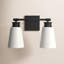 Luminaire suspendu 2 lumières Merilian Kenilworth-1035671763