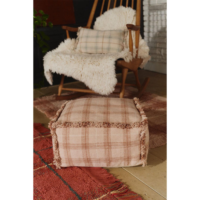 Wouf Wouf! Square Pouf, Rose