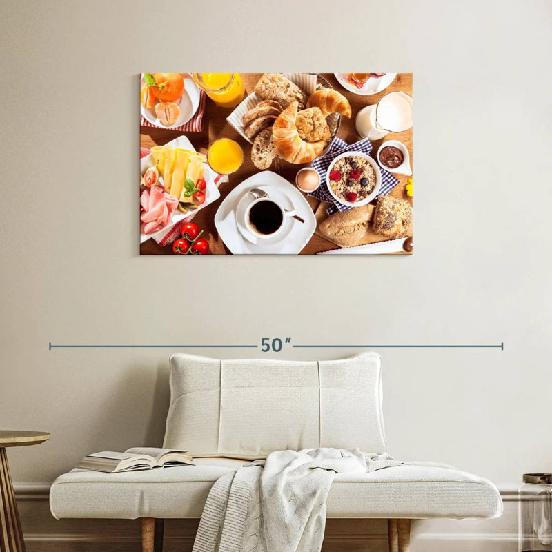 Yarlin Bountiful Breakfast Table, 24" H x 36" W
