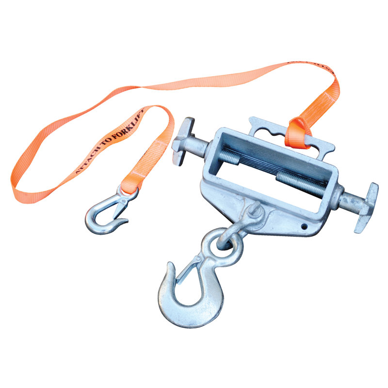 Hoisting Hook Single Fork Rigid Latch