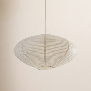 Single Light Paper Pendant