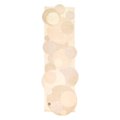 Tapis de couloir «Bubbles» Ibrahim 3 pi 8 po x 11 pi 3 po