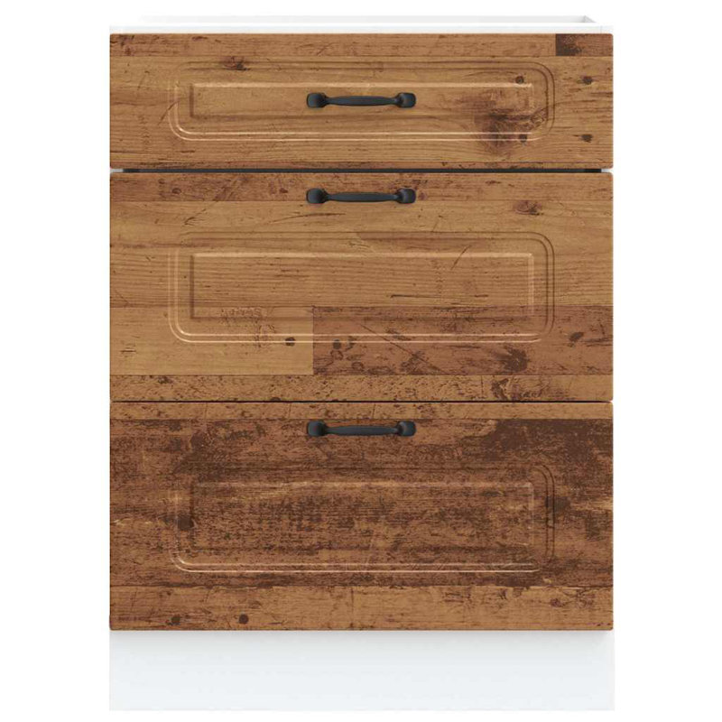 Badriya Standard Base Cabinet, Old Wood