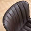Chaises de salle à manger rembourrées en cuir Heitger-1223817625