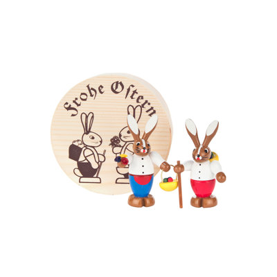 Ensemble 3 pièces de lapin de pâques Dregeno