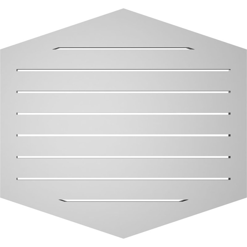 Pente verticale verticale en uréthane 4 pi, H 28 po x l 30 po x P 1,5 po