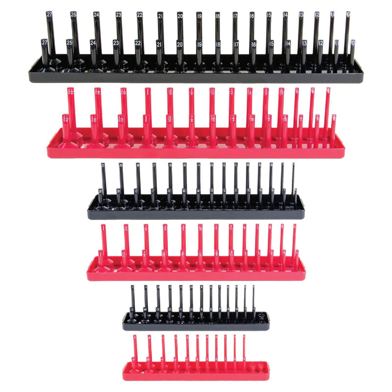 6 Piece Tray Socket Holder Set