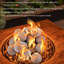 3'' Round Ceramic Fire Pit Accessory