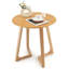 Solid Wood Sled End Table