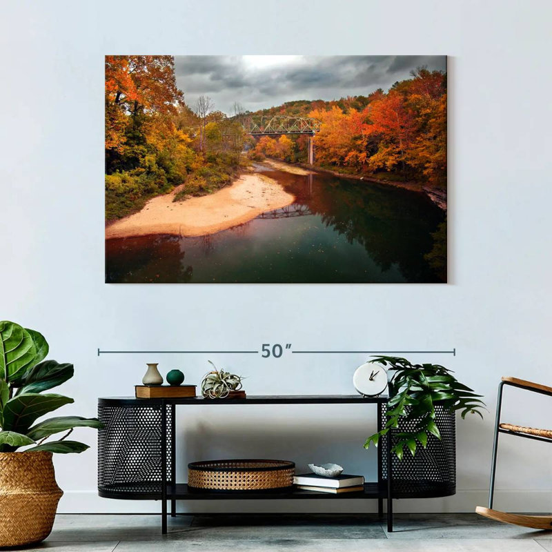 Alvord Buffalo River Autumn, H 32 po x l 48 po