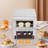 SUNYOU 2200W Stainless Steel Heavy-Duty Industrial Toasters w/ Double Heating Tubes