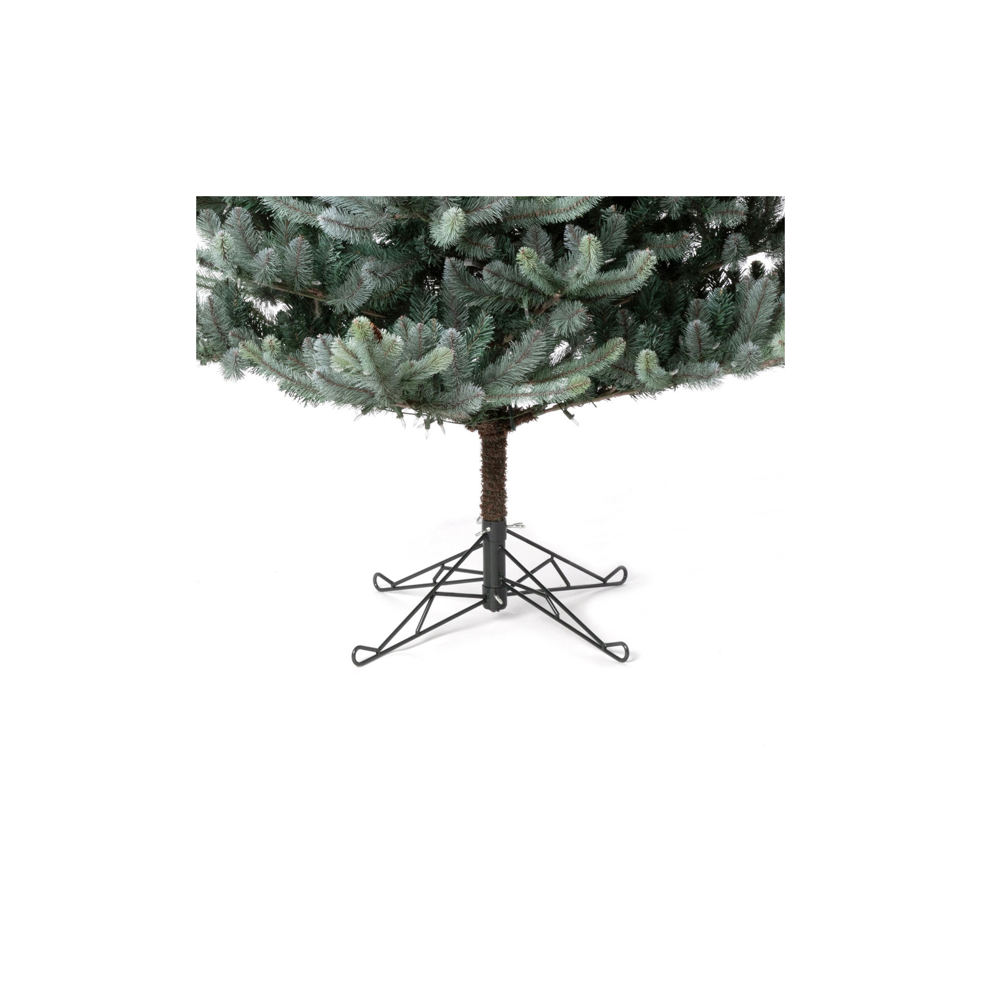 Lighted Artificial Spruce Christmas Tree, 9'