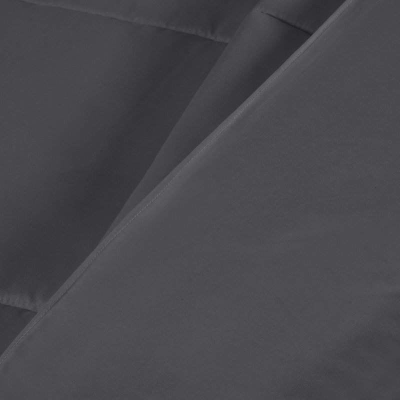 Édredon en duvet synthétique Swift Home Basic, Gris, Édredon très grand