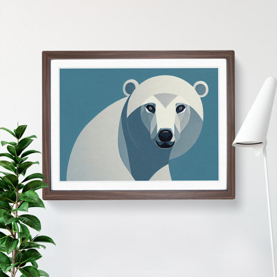 An Awesome Polar Bear - Framed Print