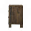 Table de chevet, table de chevet avec 2 tiroirs