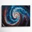 Space Crab Nebula Purple Canvas Wall Art-1679466919