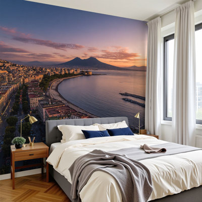 Peel and Stick Wallpaper 144" W x 100" H Modern Self Adhesive Wall Mural for Bedroom Beauty Gulf Naples Winter 2018