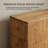 3-Drawer Solid Wood Nightstand-668674470