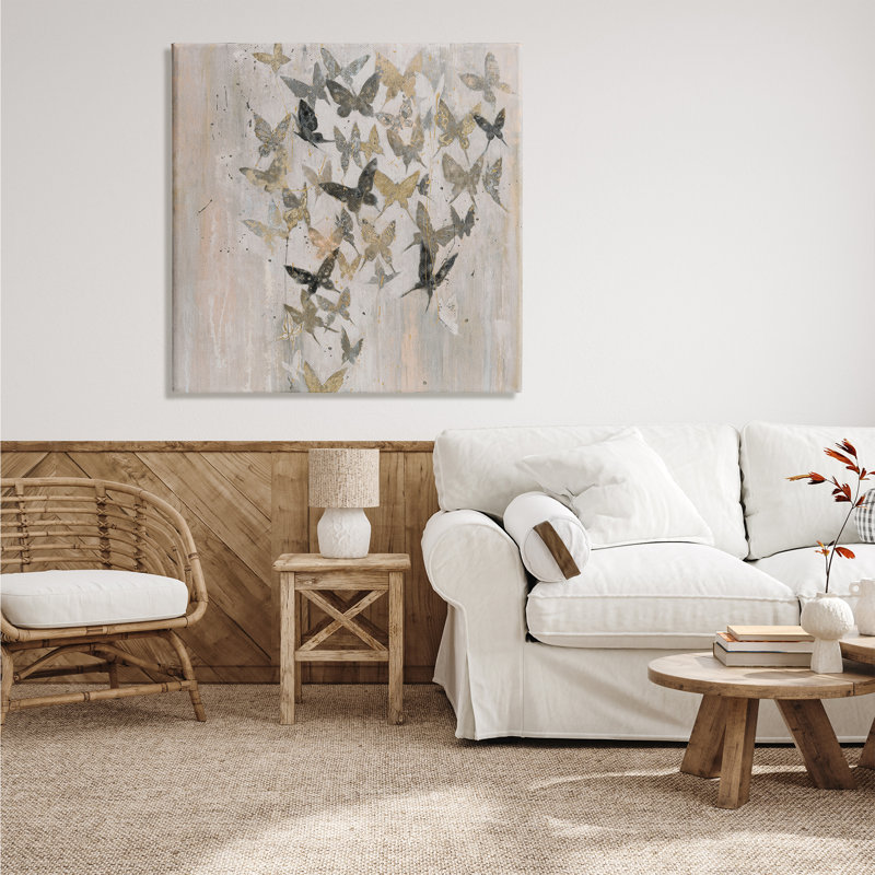 Barnhill Rivah Reflections Edge par Carol Robinson - reproduction d'art sur papier, H 36 po x l 36 po x P 1,5 po