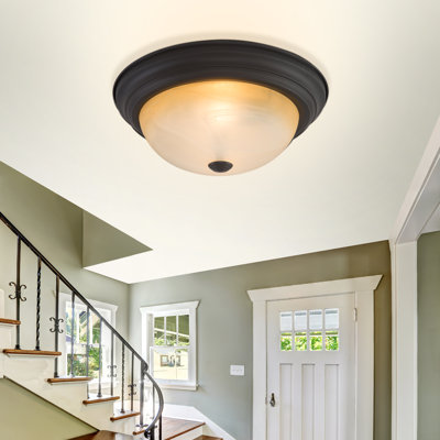 Campo Glass Flush Mount
