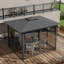 10 pi. L 12 pi. D Abri de jardin en métal-94951146