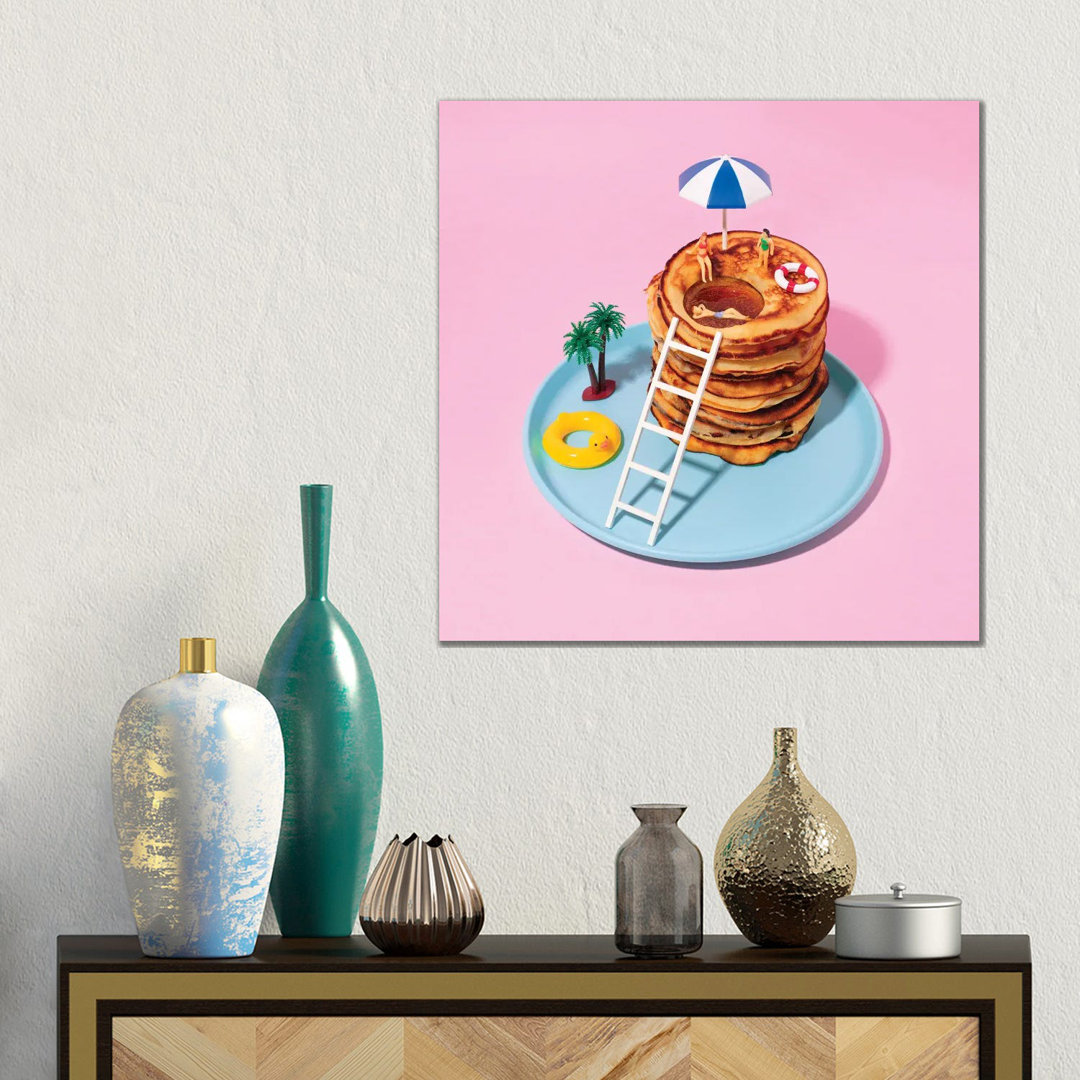 Pancakes Pool von Pepino De Mar - Galerie-verpackte Leinwand Giclée