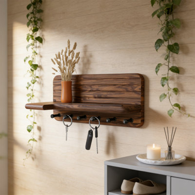 Wall Organizer with Key Hooks
