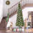 Christmas Tree with Realistic Branches, 300 LED Lights-1318003019