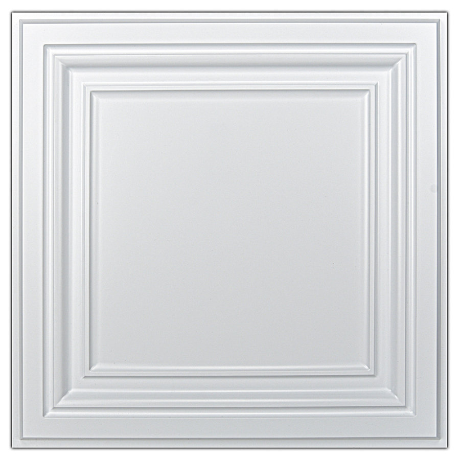 2 Ft. X 2 Ft. Glue-Up or Drop-in PVC Ceiling Tile