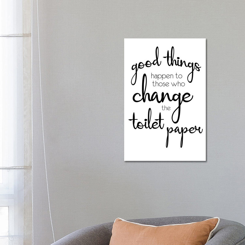 Good Things 1 Piece Wrapped Canvas Wall Art, 66.04 cm H x 45.72 cm W x 1.91 cm D