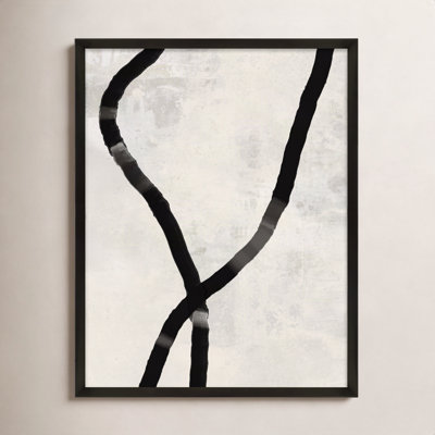 Ropes Series I "Black Rope 5" Print