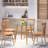 Round Glass Top Metal Base Dining Table