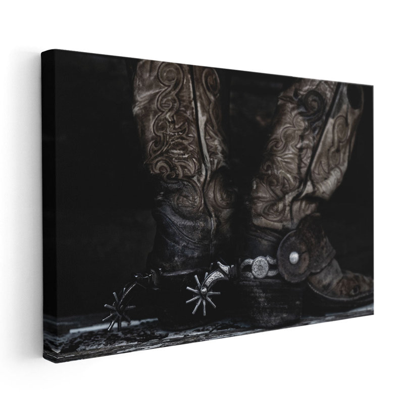 Western Porter - reproduction d'art sur toile, H 20 po x l 30 po