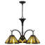 Lustre classique/traditionnel ombré 3 lumières Diahna