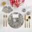 Serviettes de table en satin de coton Arcadia Cheetah