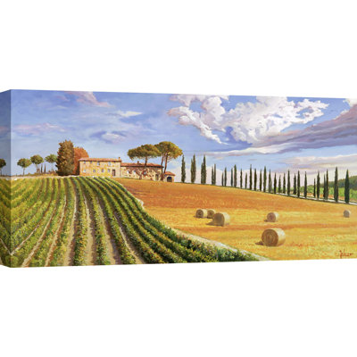 Tuscan Hills by Adriano Galasso - Wrapped Canvas Print