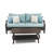 Kechia 2 Piece Sofa Seating Group With Sunbrella Cushion Covers-442739055