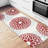 Modern & Contemporary Floral Synthetic Water Resistant Anti-Fatigue Non-Skid Kitchen Mat-396125500-396125473