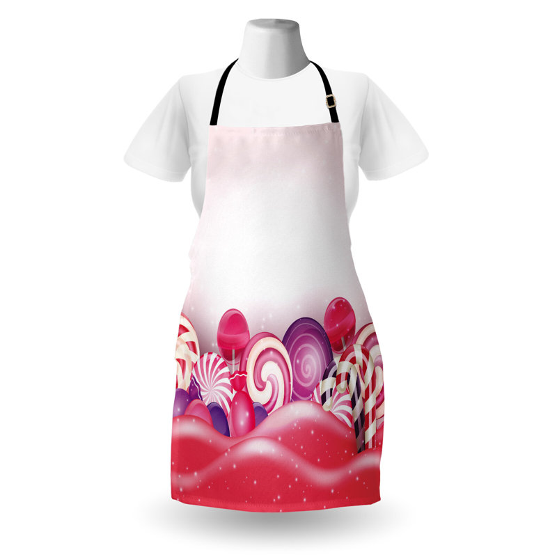 No Pattern Bib Apron