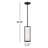 Tuomo 1 - Light Cylinder Pendant-88144488-88144491