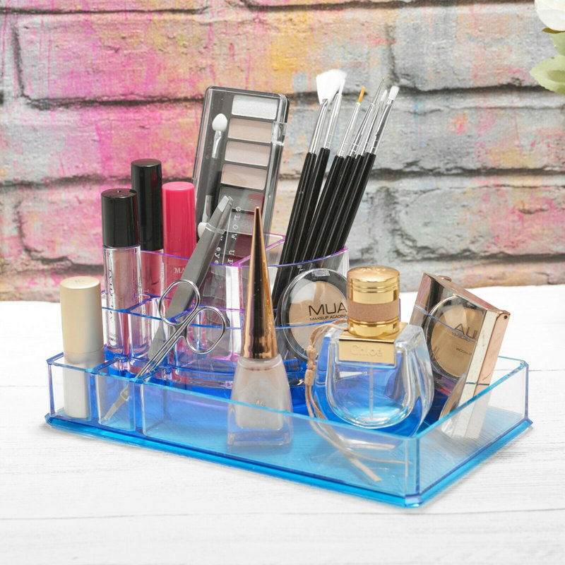 Strachan Acrylic 8 Compartment Make Up Organiser