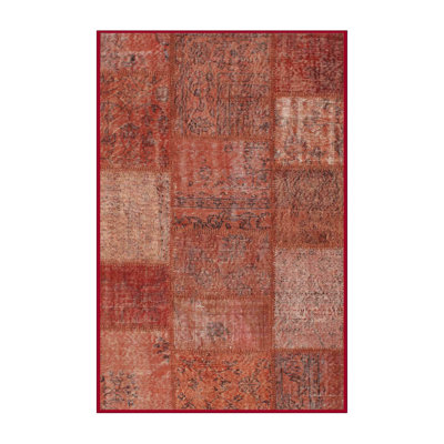 Tapis brun contemporain Harmincourt