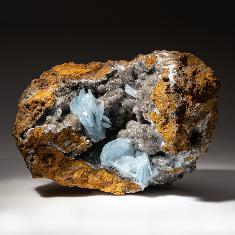 Barite From Jebel Ouichane, Sagangane, Nador Province, L''oriental Region, Morocco